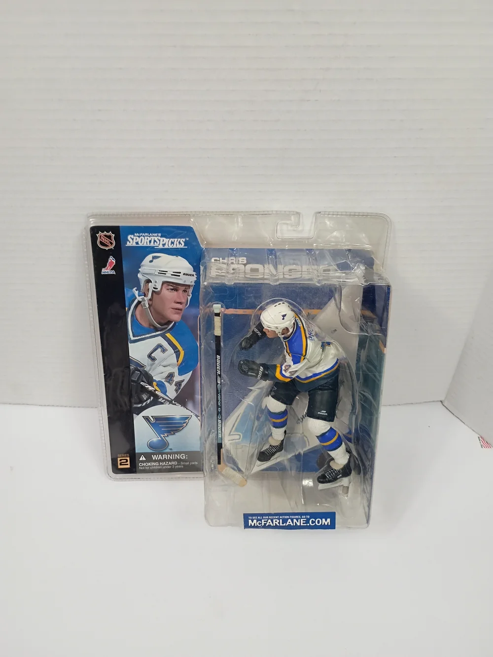 chris pronger action figure mcfarlanes sports pick st louis blues